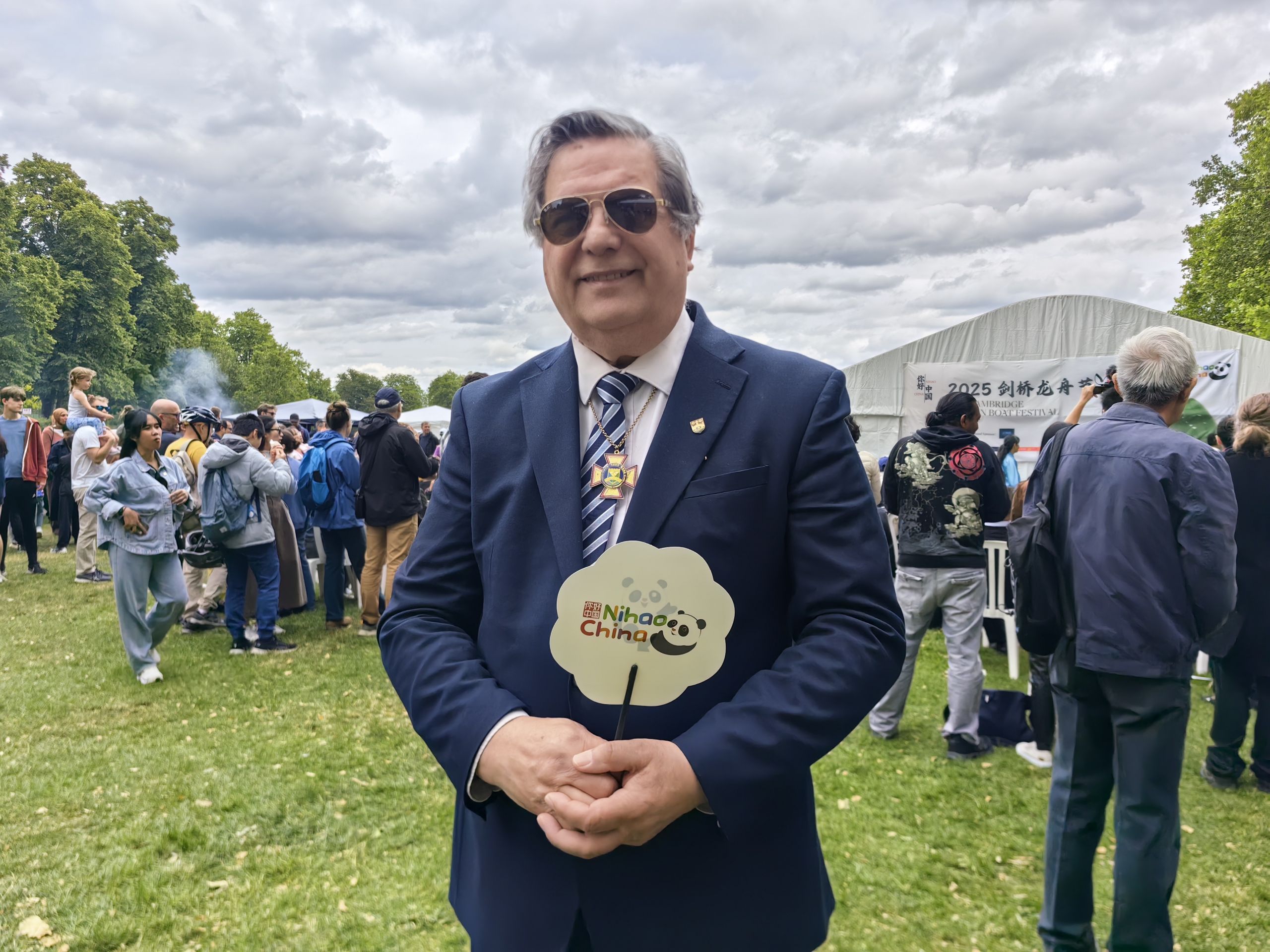 _cuva 剑桥前市长George Pippas分享活动感受