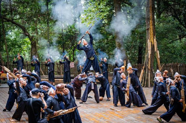 Miao Ethnic Group in Yongsha