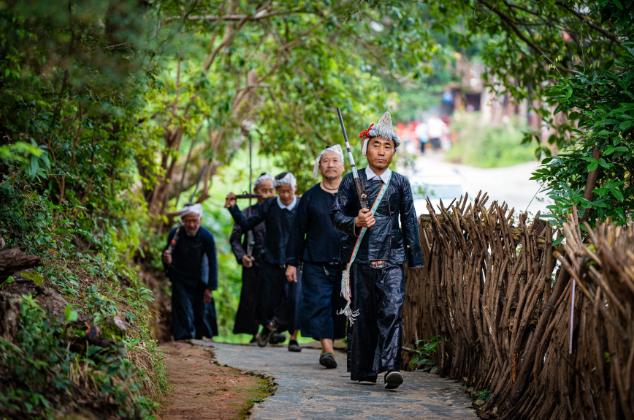 Miao Ethnic Group in Yongsha