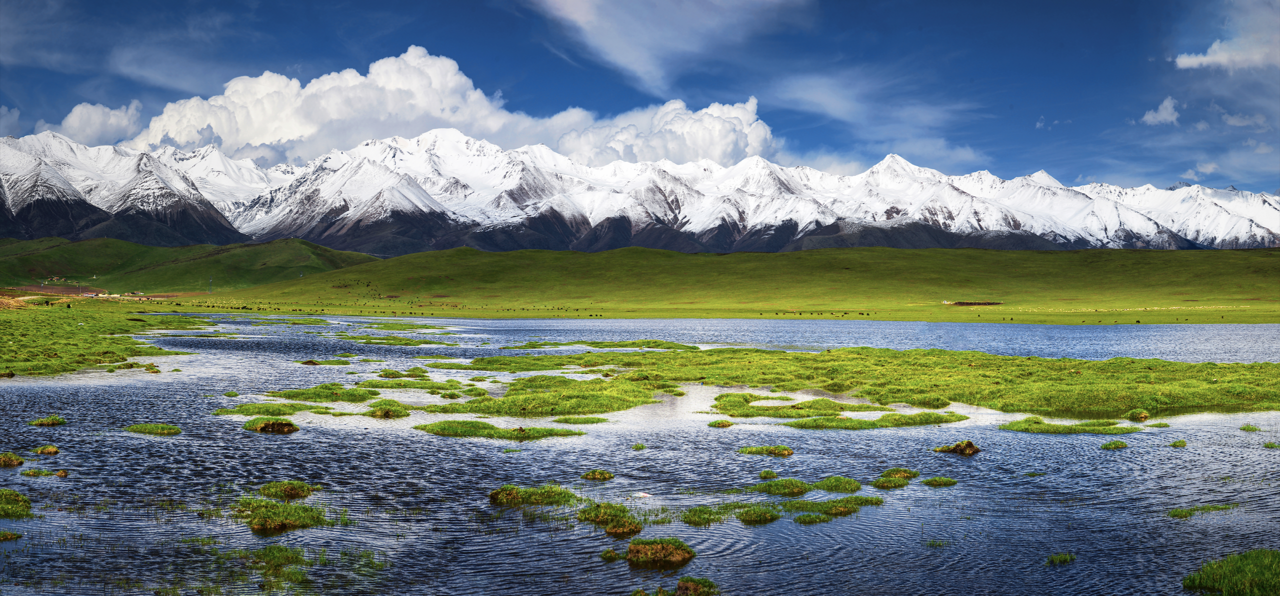 Qilian Mountain National Park Wetlands