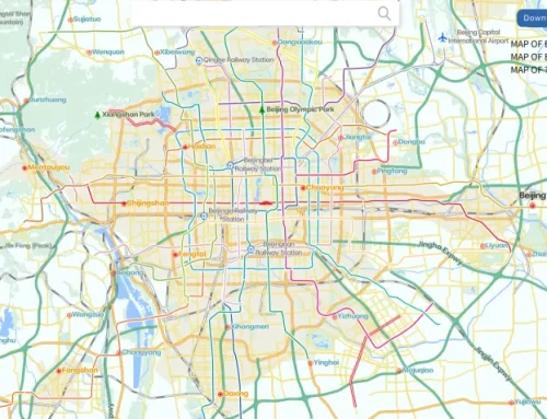 北京市英文地图（2025版）发布